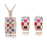 crystal  gold-color The queen fine jewelry