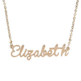Fashion Chain Unisex Name Collar Chain Necklace