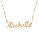 Fashion Chain Unisex Name Collar Chain Necklace