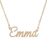 Fashion Chain Unisex Name Collar Chain Necklace