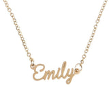 Fashion Chain Unisex Name Collar Chain Necklace