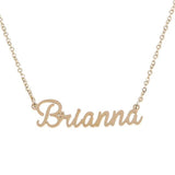 Fashion Chain Unisex Name Collar Chain Necklace