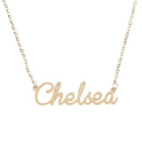Fashion Chain Unisex Name Collar Chain Necklace