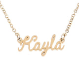 Fashion Chain Unisex Name Collar Chain Necklace