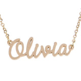 Fashion Chain Unisex Name Collar Chain Necklace
