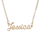 Fashion Chain Unisex Name Collar Chain Necklace