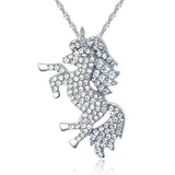 Cute Crystal Unicorn Necklace