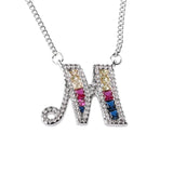 26 Alphabet Letter Pendant Necklaces