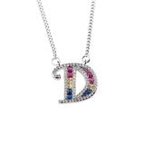 26 Alphabet Letter Pendant Necklaces