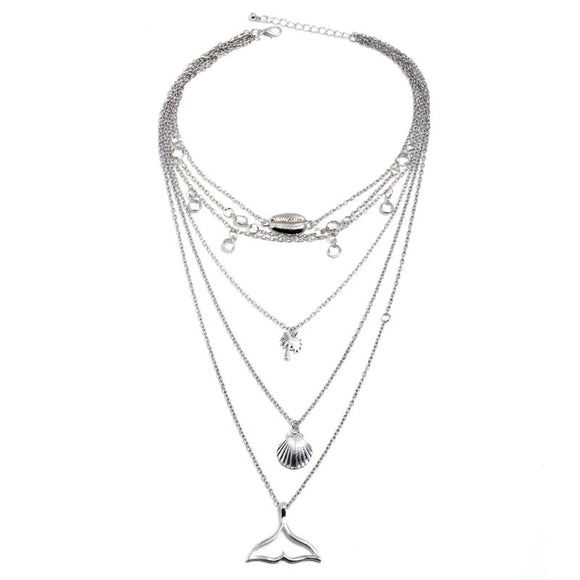 Hot Design Layered Pendant Necklace